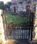 Personalised Wrought Iron Gates with lettering / number